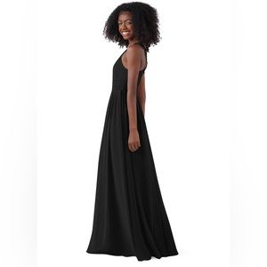 Azazie Colleen black dress NWT